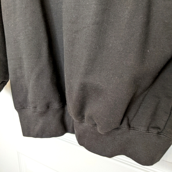 Men's Brown Boys  black and gold crew neck sweater - Picture 7 of 7